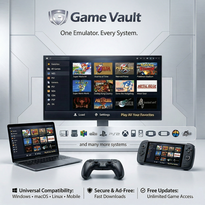 Game Vault All-In-One Virtual Emulator
